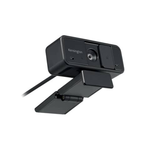 Webcam grandangolare con fuoco fisso Kensington W1050 1080p nero K80251WW
